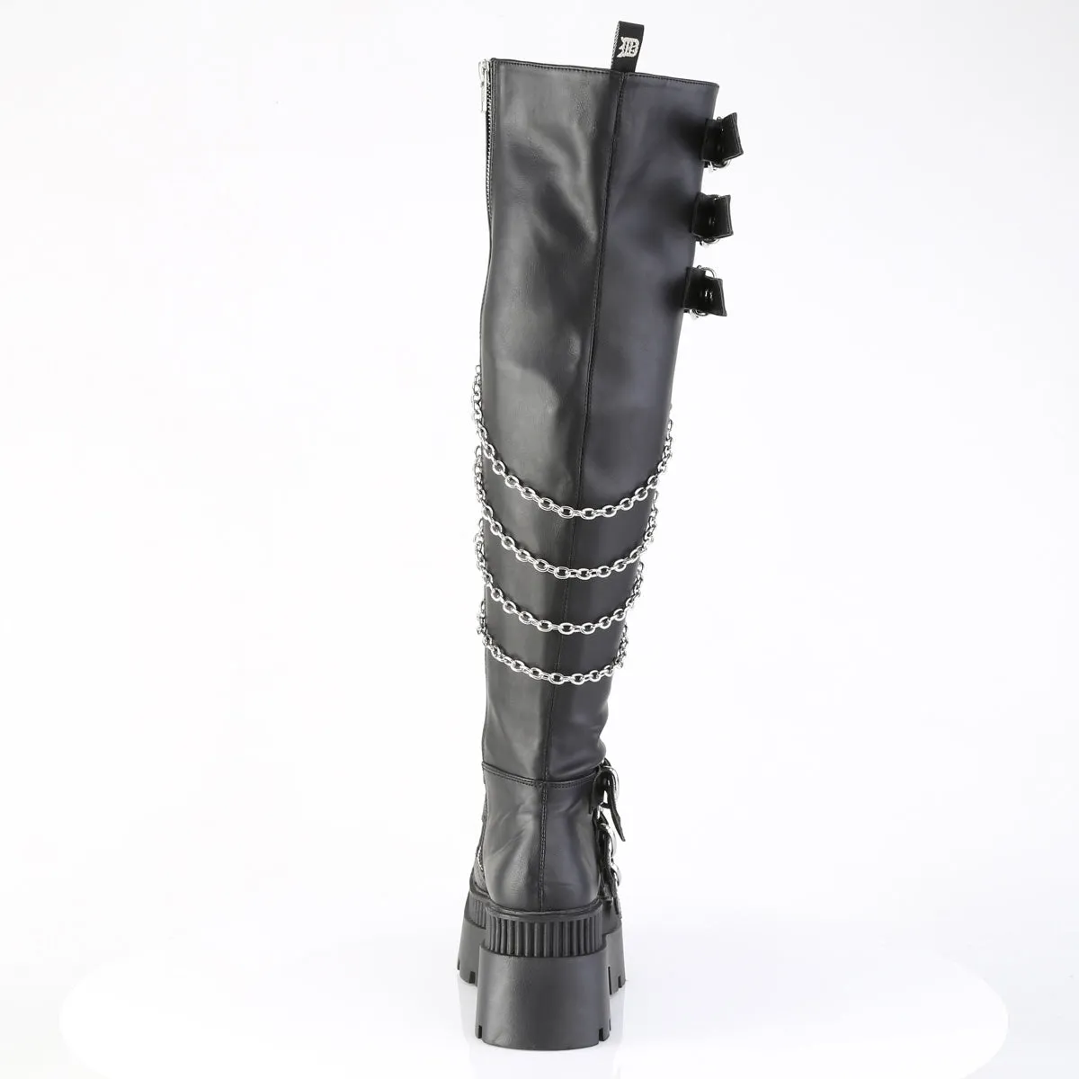 WRATH-310  Black Vegan Leather