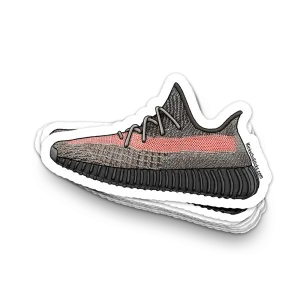 Yeezy 350 V2 "Ash Stone" Sneaker Sticker