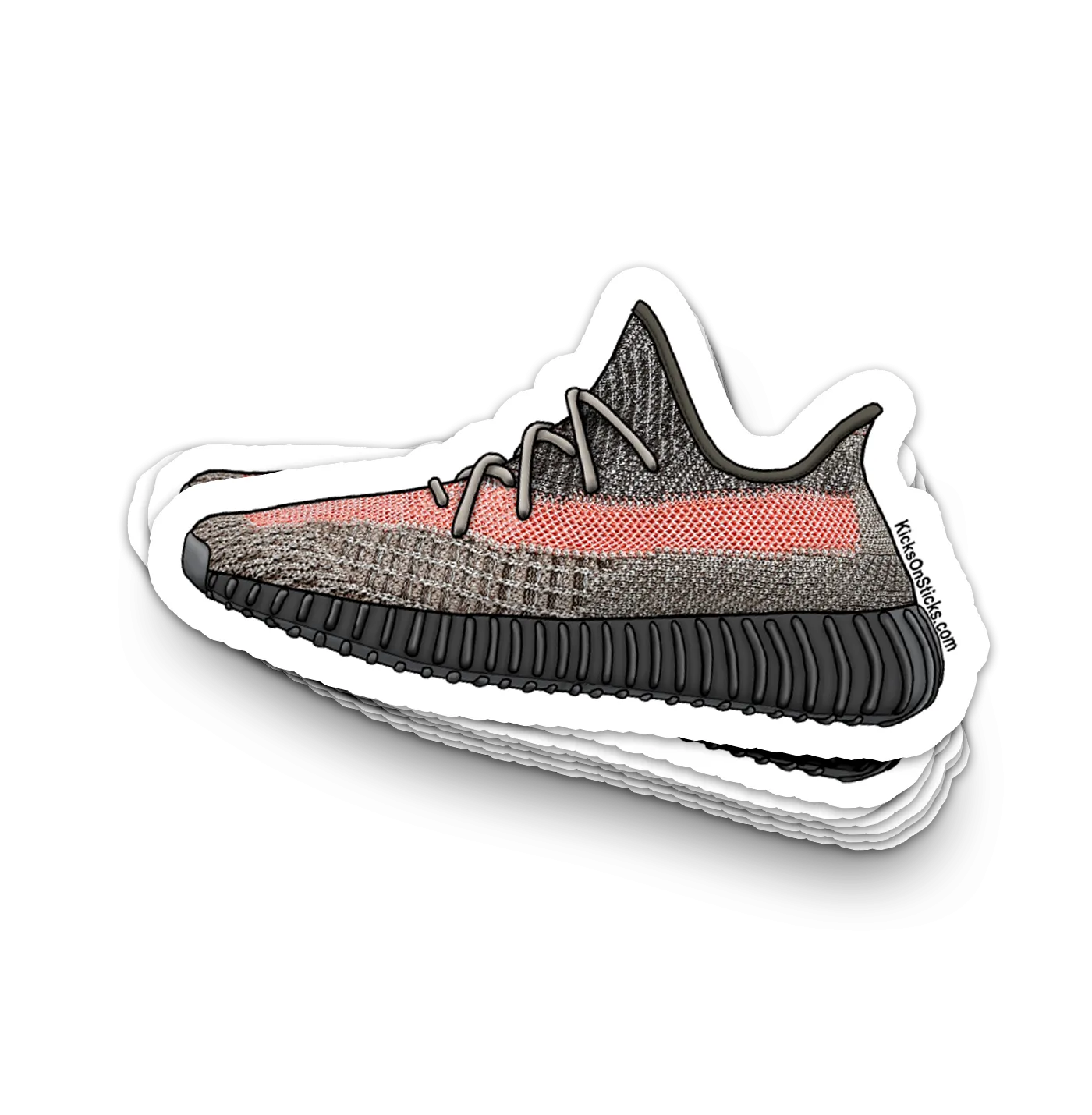 Yeezy 350 V2 "Ash Stone" Sneaker Sticker