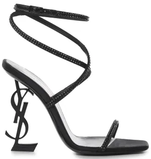 Yves Saint Laurent Black Strappy Opyum Heel